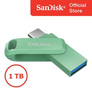 샌디스크 USB메모리 C타입 듀얼 유에스비 1TB 1테라 대용량 USB3.0지원 OTG 아이폰 호환 외장메모리 SDDDC3 압생트 그린