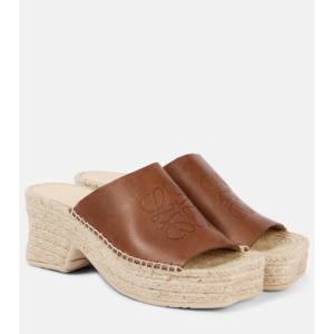 로에베 Paulas Ibiza Petal 80 에스파드리유 뮬 P01057079