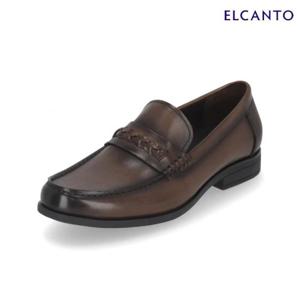 엘칸토  (LCMD62U313) 남성 꼬임 디테일 페니로퍼 2.5cm