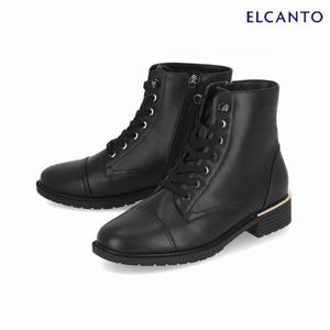 엘칸토  (LCWA13U34C) 여성 소가죽 워커 부츠 4cm