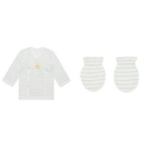 [블루독베이비] 25년 신상(MN)비비뱀부배내저고리 손싸개 SET (451700000100802)