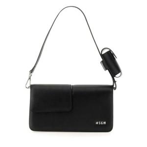 MSGM 더블 플랩과 로고가 있는 바게트 백 3641MDZ03_50999