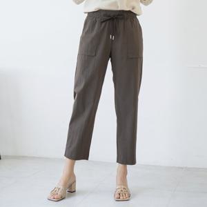 엄마옷 마담4060 슈드끈밴딩배기팬츠 여름바지 -ZPN2505084-