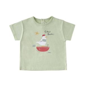 [밍크뮤](GN)버드마린반팔티셔츠  35315-332-03