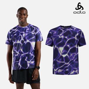 [오들로] 제로웨이트 칠텍 프린트 티셔츠 크루 넥 S/S (남) (315872)