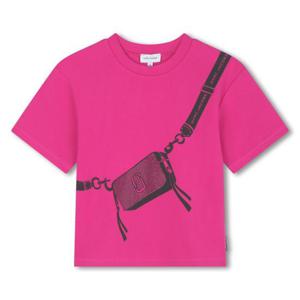 마크제이콥스  여아 주니어 백 프린팅 티셔츠 W60388 433 Pink B