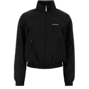 발렌시아가 여성 블랙 Kway 자켓 818552 TPQ381000