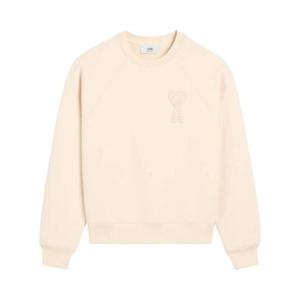 AMI Paris 아미 드 꾀흐 패치 스웨트셔츠 H25USW055747