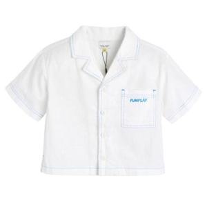 컬리수 HC04 배색스티치셔츠자켓 WH C242SHG52P