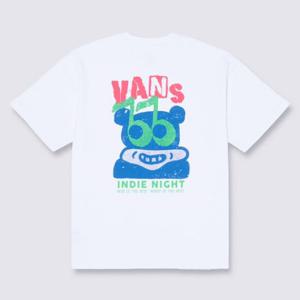 반스 VN000NMBWHT 인디 GFX 반소매 티셔츠 화이트 반팔티 여름 오버핏 오버사이즈 흰티 무지티