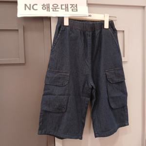 [오후]부드럽고 얇고 시원한 6부바지~아웃포켓 해지바지 OHTA24552