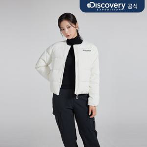 디스커버리 여성 픽토르U 구스다운 경량패딩 (IVORY) DWDJ8P046-IVS