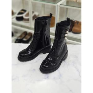 [한슈]한슈 세이브존07 진주장식 미들부츠4.5cm HS691170cs (261