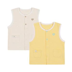아가방 TC01 봄 캔디스실내조끼(BEIGE,YELLOW)_ 01S157901