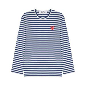 꼼데가르송 긴팔 티셔츠 AXT164D BLUE