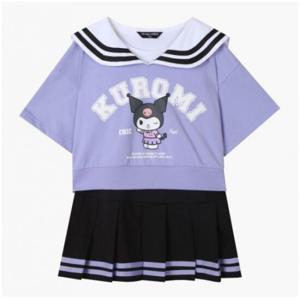 [더데이걸][더데이걸]쿠로미 반팔 세일러 원피스 TGOM2441K