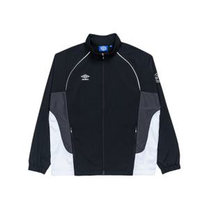 엄브로 PTR 워밍업 스탠넥 바람막이 자켓 UQ121SJK21BLK