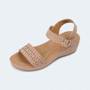 [베어파우] LAURIE 핑크 키높이 쿠션 여성샌들 K2265266RB-W