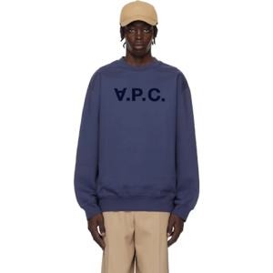 아페쎄 스웨트셔츠 네이비 그랜드 VPC 오버사이즈 스웨트셔츠 251252M204001