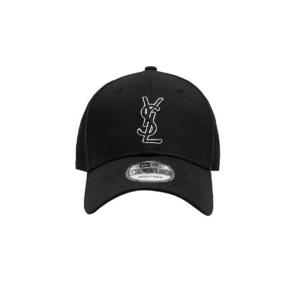 생로랑 x 뉴에라 YSL 모노그램 캡 블랙 687687-YCL36-1000