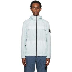스톤아일랜드 재킷 블루 크링클랩스 R NY 재킷 241828M180087