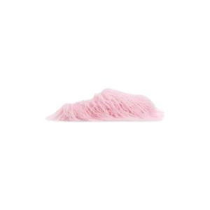 마르니 로퍼 SSENSE 익스클루시브 핑크 퍼스벳 사보 로퍼 241379M231003