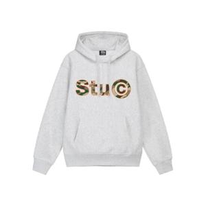 스투시 Stu C  후드 애쉬 헤더 1924968