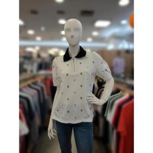 PAT 세이브존03 우븐배색볼륨소매티셔츠 QK-45131