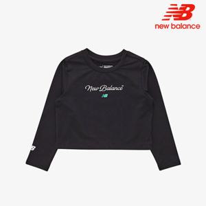 [뉴발란스]뉴발란스 키즈 여아 크롭 래시가드 상의 NK9RE2105G-1