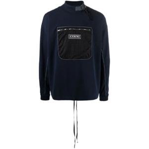 25 SS 아이스버그 모크 넥 체스트 포켓 스웨트셔츠 P21EI1PE5004057 TP432292421
