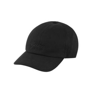 구찌 자수 코튼 베이스볼 햇 블랙 782732-4HA8X-1000