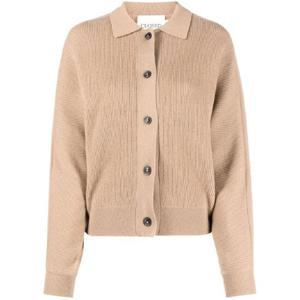 25 SS 클로즈드 골지 니트 폴로 칼라 가디건 C9659192B22 TP432215901