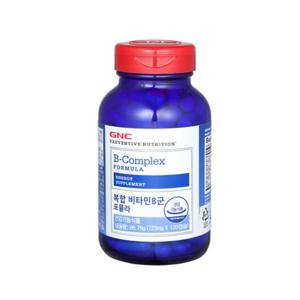 [지앤씨][GNC] 복합 비타민 B군 포뮬라 ( 723mg120캡슐/120일분