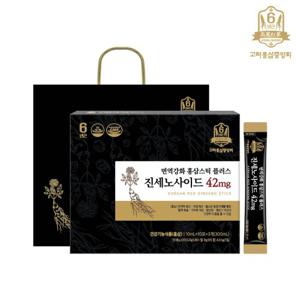 고려홍삼중앙회 면역강화홍삼스틱 플러스 진세노사이드42mg 1box