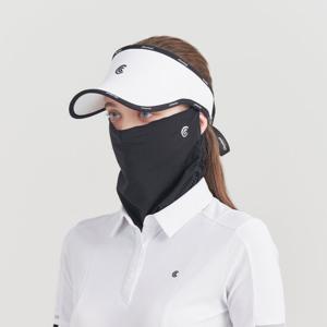 [클리브랜드 골프] 남녀 UV차단 냉감 귀걸이형 골프마스크 블랙