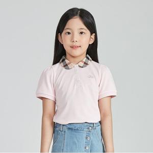 [닥스리틀] 닥스키즈 체크카라 피케티셔츠 (DTM11TP57M_PK)