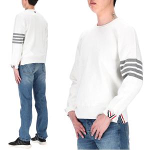 [톰브라운] 사선완장 MKA202A 00219 100 남성 니트
