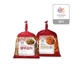 종가 전라도 포기김치 2.8kg+열무김치 2.5kg