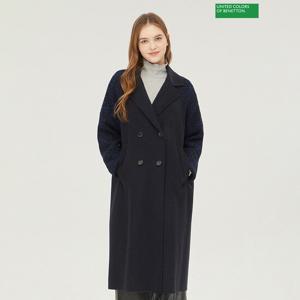 [베네통] 애쉬캐쉬 코트 BACT66361_DN