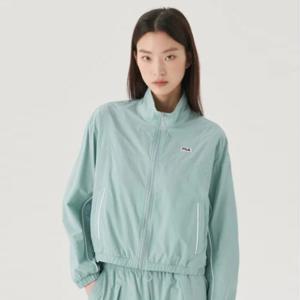 휠라바람막이 KQC FS2JKG2152F-DMI  에센셜 세미크롭 바람막이
