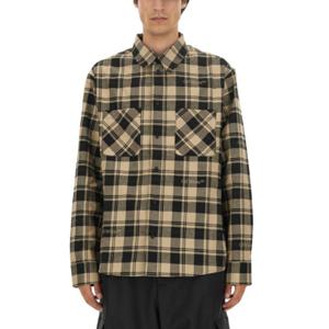 오프화이트 긴팔 셔츠 OMGE030 F23FAB0011900 YELLOW