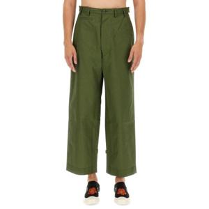 겐조 스트레이트 팬츠 FD65PA376 9GB51 MILITARY GREEN