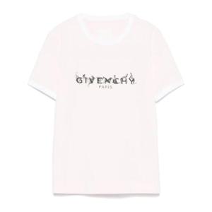 지방시 로고 프린팅 반팔 링거 티셔츠 1833231