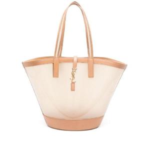 생로랑 PANIER 로고 비닐 토트백 1451159