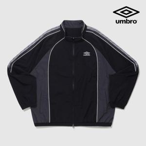 [엄브로] BLOKE OG 트랙 우븐 바람막이 자켓 UQ221CJK52 BLK