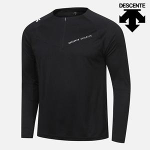 [데상트]데상트 하프집업 베이이스레이어 티셔츠 SP121TCO13BLK0