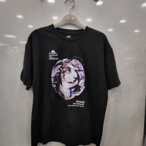 애플핑크 HC07 전사 나염 코튼 반팔티 JBK8U304BSB