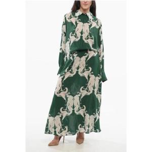 발렌티노 발렌티노 그린 롱 원피스 1953441