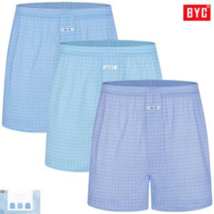 BYC뉴모시메리시원쾌적까실까실한박서3매입ECF3053