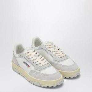 AUTRY White/grey leather and mesh low CLC trainer LDLWAK01/Q_AUTRY-AK01